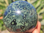 Polished Stromatolite / Kambamba Jasper Spheres  x 2 From Madagascar - Toprock Gemstones and Minerals 