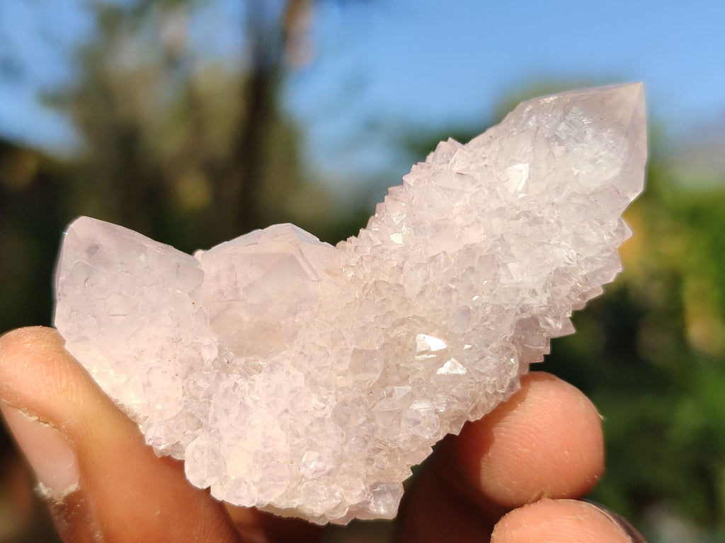 Natural Small Mixed Spirit Quartz Crystals & Clusters  x 20 From Boekenhouthoek, South Africa - Toprock Gemstones and Minerals 