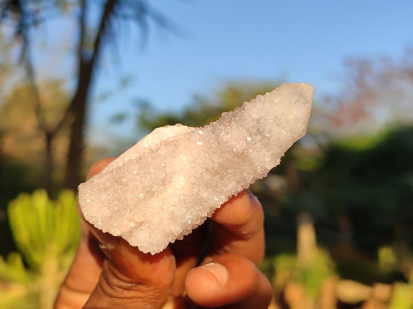 Natural Spirit Quartz Finger Crystals  x 35 From Boekenhouthoek, South Africa - Toprock Gemstones and Minerals 