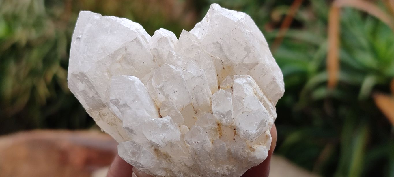 Natural Highly Selected Candle Quartz Crystals  x 6 From Madagascar - Toprock Gemstones and Minerals 