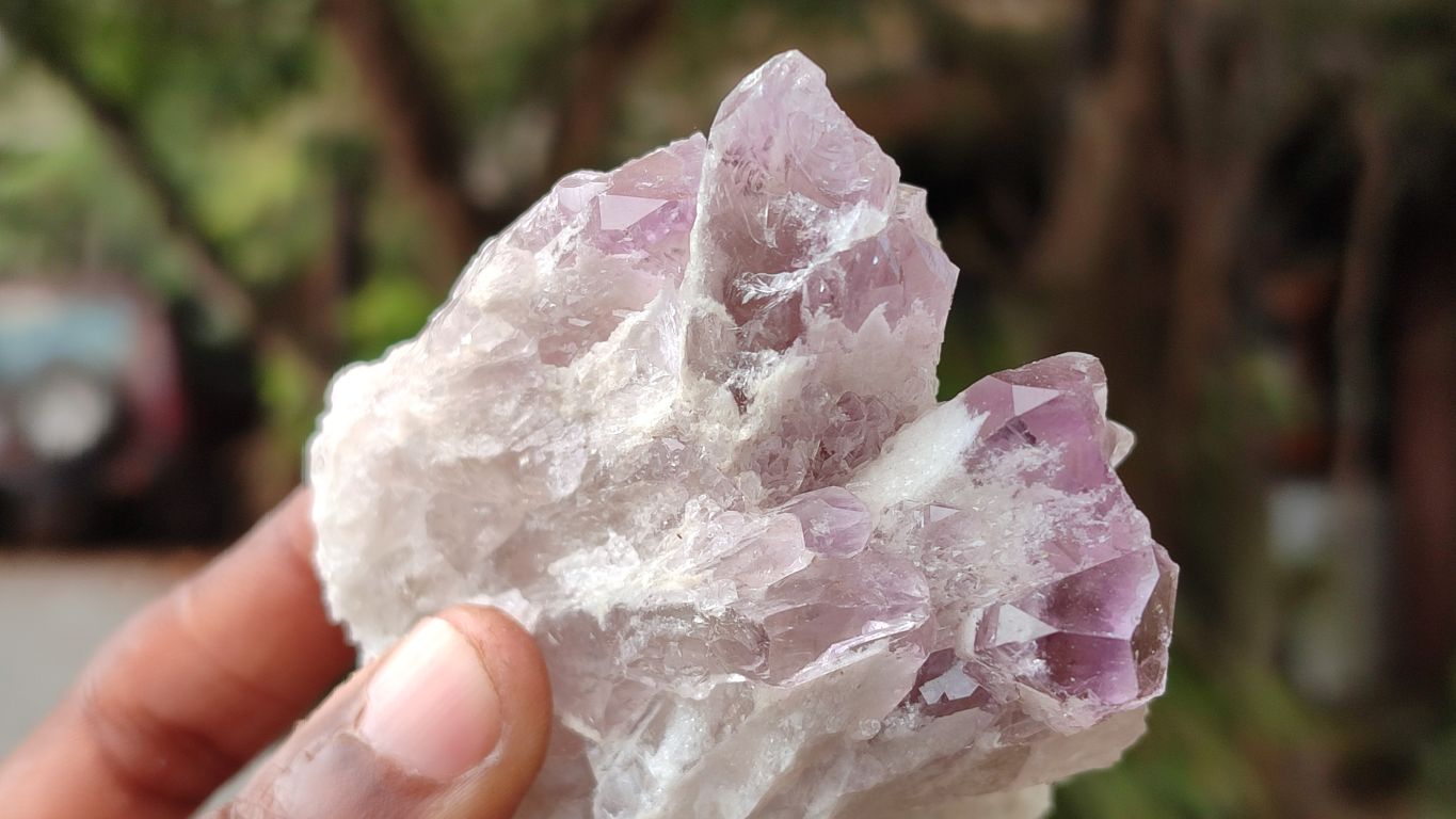 Natural Sugar Amethyst Clusters  x 12 From Zambia - Toprock Gemstones and Minerals 