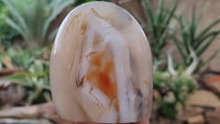 Polished Lovely Selection Of Agate Standing Free Forms  x 3 From Madagascar - Toprock Gemstones and Minerals 