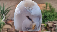 Polished Lovely Selection Of Agate Standing Free Forms  x 3 From Madagascar - Toprock Gemstones and Minerals 