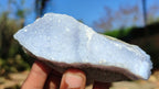 Natural Blue Lace Agate Geode Specimens  x 12 From Nsanje, Malawi - Toprock Gemstones and Minerals 