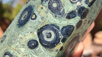 Polished Stromatolite Jasper / Nebula Stone Points x 2 From Katsepy, Madagascar - Toprock Gemstones and Minerals 