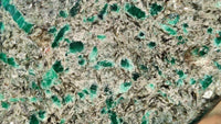 Polished Emerald Mica In Matrix Standing Free Forms x 1 From Mutoko, Zimbabwe - Toprock Gemstones and Minerals 