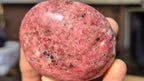 Polished Red Rhodonite Free Forms x 6 From Zimbabwe - Toprock Gemstones and Minerals 