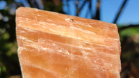 Natural New Sunset Orange Calcite Specimens  x 4 From Spitzkop, Namibia - Toprock Gemstones and Minerals 