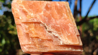 Natural New Sunset Orange Calcite Specimens  x 4 From Spitzkop, Namibia - Toprock Gemstones and Minerals 