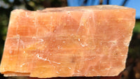 Natural New Sunset Orange Calcite Specimens  x 4 From Spitzkop, Namibia - Toprock Gemstones and Minerals 