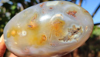 Polished Lovely Selection Of Agate Standing Free Forms  x 4 From Madagascar - Toprock Gemstones and Minerals 