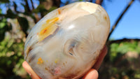 Polished Lovely Selection Of Agate Standing Free Forms  x 4 From Madagascar - Toprock Gemstones and Minerals 
