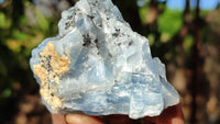 Natural New Sky Blue Calcite Specimens  x 24 From Spitzkop, Namibia - Toprock Gemstones and Minerals 