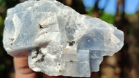Natural New Sky Blue Calcite Specimens  x 24 From Spitzkop, Namibia - Toprock Gemstones and Minerals 