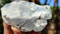 Natural New Sky Blue Calcite Specimens  x 24 From Spitzkop, Namibia - Toprock Gemstones and Minerals 