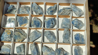 Natural New Sky Blue Calcite Specimens  x 24 From Spitzkop, Namibia - Toprock Gemstones and Minerals 