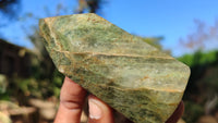 Polished Banded Green Fuchsite Quartz Points  x 6 From Madagascar - Toprock Gemstones and Minerals 