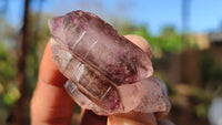 Natural Window Amethyst Crystal Specimens  x 12 From Chiredzi, Zimbabwe - Toprock Gemstones and Minerals 