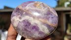 Polished Amethyst Galet / Palm Stones x 12 From Madagascar - Toprock Gemstones and Minerals 