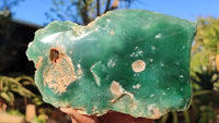Polished One Side Polished Emerald Mtorolite Plates  x 3 From Zimbabwe - Toprock Gemstones and Minerals 