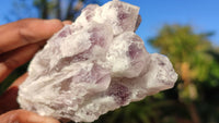 Natural Sugar Amethyst Clusters  x 6 From Solwezi, Zambia - Toprock Gemstones and Minerals 