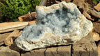 Natural Extra Large Blue Celestite Geode Specimen  x 1 From Madagascar - Toprock Gemstones and Minerals 