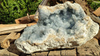 Natural Extra Large Blue Celestite Geode Specimen  x 1 From Madagascar - Toprock Gemstones and Minerals 