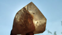 Polished Large Smokey Quartz Point x 1 From Angola - Toprock Gemstones and Minerals 