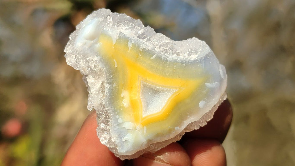 Natural Etched Blue Chalcedony Specimens  x 35 From Nsanje, Malawi - Toprock Gemstones and Minerals 