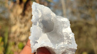 Natural Etched Blue Chalcedony Specimens  x 12 From Nsanje, Malawi - Toprock Gemstones and Minerals 