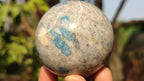 Polished Blue Spotted Spinel Quartz Spheres x 4 From Madagascar - Toprock Gemstones and Minerals 