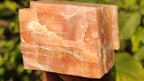 Natural New Sunset Orange Calcite Specimens  x 12 From Spitzkop, Namibia - Toprock Gemstones and Minerals 