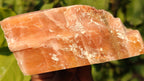 Natural New Sunset Orange Calcite Specimens  x 12 From Spitzkop, Namibia - Toprock Gemstones and Minerals 
