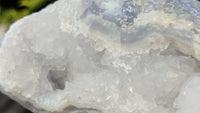 Natural Etched Blue Chalcedony Specimens x 3 From Nsanje, Malawi - Toprock Gemstones and Minerals 