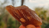 Natural Honey Aragonite Etched & Cobbed Pieces  x 35 From Namibia - Toprock Gemstones and Minerals 