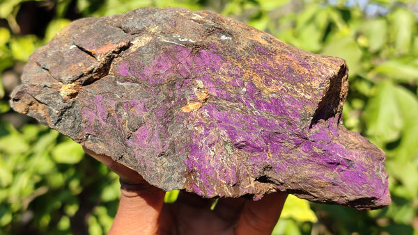 Natural Metallic Purpurite Cobbed Specimens x 4 From Erongo, Namibia - Toprock Gemstones and Minerals 
