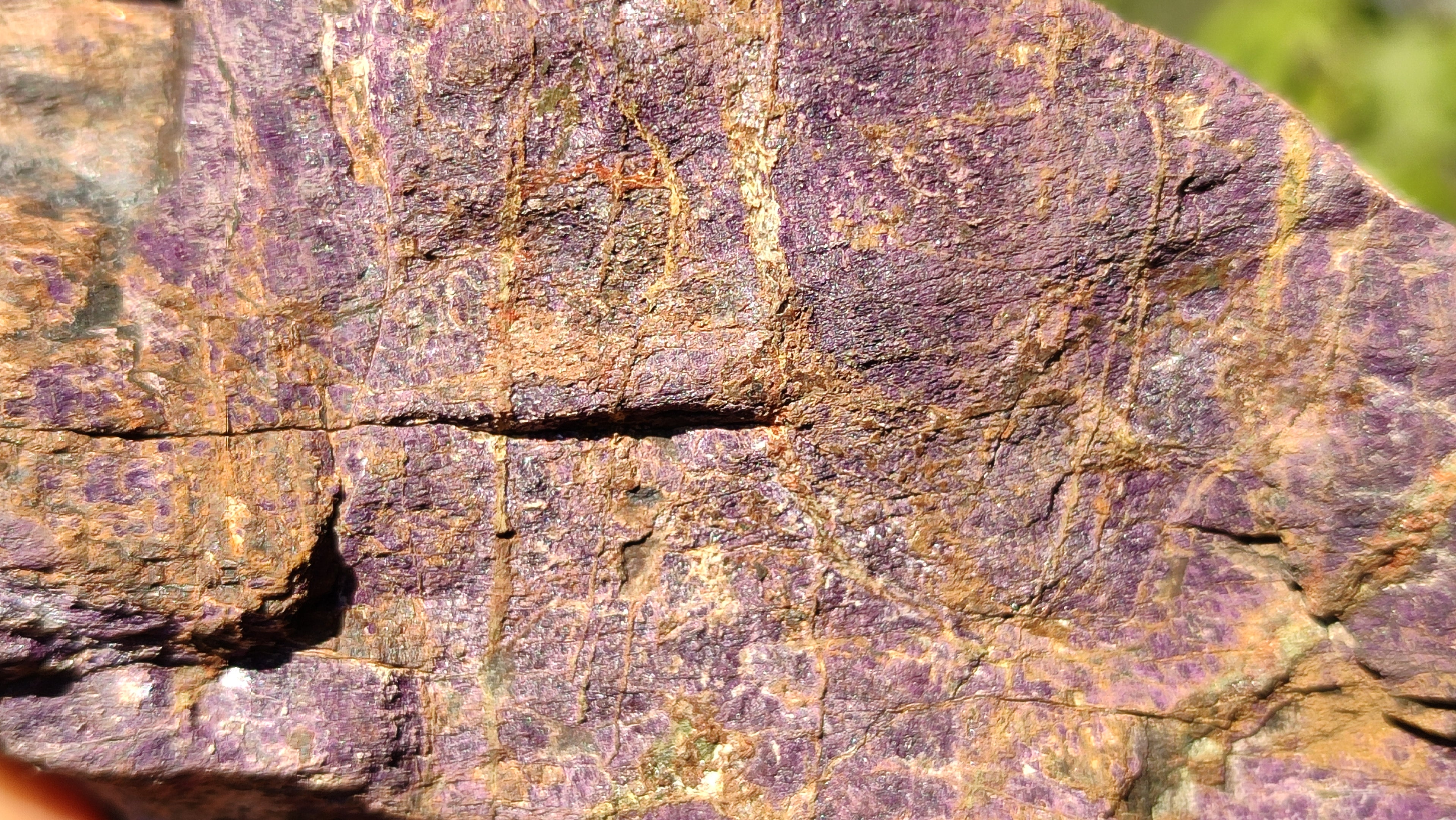 Natural Metallic Purpurite Cobbed Specimens x 4 From Erongo, Namibia - Toprock Gemstones and Minerals 