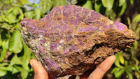 Natural Metallic Purpurite Cobbed Specimens x 4 From Erongo, Namibia - Toprock Gemstones and Minerals 