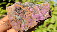 Natural Metallic Purpurite Cobbed Specimens x 4 From Erongo, Namibia - Toprock Gemstones and Minerals 