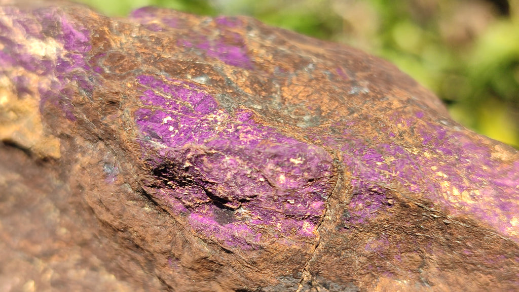 Natural Metallic Purpurite Cobbed Specimens x 4 From Erongo, Namibia - Toprock Gemstones and Minerals 