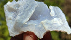 Natural Etched Blue Chalcedony Specimens  x 35 From Nsanje, Malawi - Toprock Gemstones and Minerals 