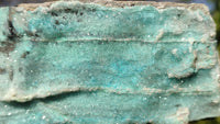 Natural Drusy Coated Chrysocolla Dolomite Specimen x 1 From Likasi, Congo - Toprock Gemstones and Minerals 