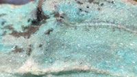 Natural Drusy Coated Chrysocolla Dolomite Specimen x 1 From Likasi, Congo - Toprock Gemstones and Minerals 