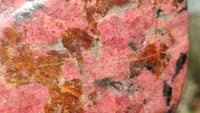Polished Red Rhodonite Free Form x 1 From Zimbabwe - Toprock Gemstones and Minerals 