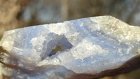 Polished One Side Polished Blue Lace Agate Specimens  x 6 From Nsanje, Malawi - Toprock Gemstones and Minerals 