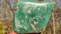 Polished On One Side Emerald Mtorolite Plates x 6 From Mutorashanga, Zimbabwe - Toprock Gemstones and Minerals 