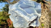 Natural Etched Blue Chalcedony Specimens  x 2 From Nsanje, Malawi - Toprock Gemstones and Minerals 