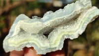 Natural Etched Blue Chalcedony Specimens  x 35 From Nsanje, Malawi - Toprock Gemstones and Minerals 