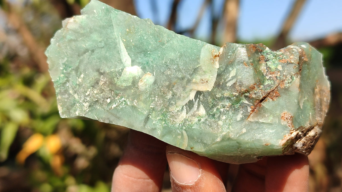 Natural Rough Jade Cobbed Specimens x 24 From Swaziland - Toprock Gemstones and Minerals 