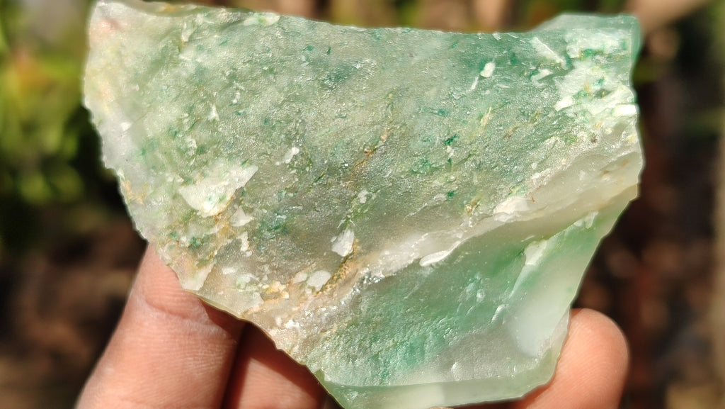 Natural Rough Jade Cobbed Specimens x 24 From Swaziland - Toprock Gemstones and Minerals 